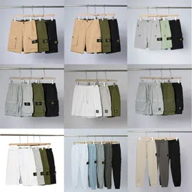 Stone Island drawstring casual shorts-5268  